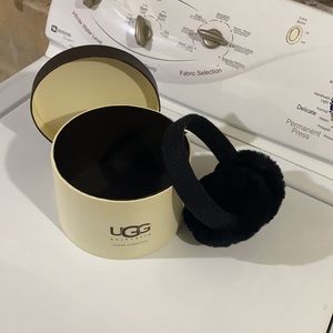 Black wired earmuffs by Ugg in box and looking for a new Home.